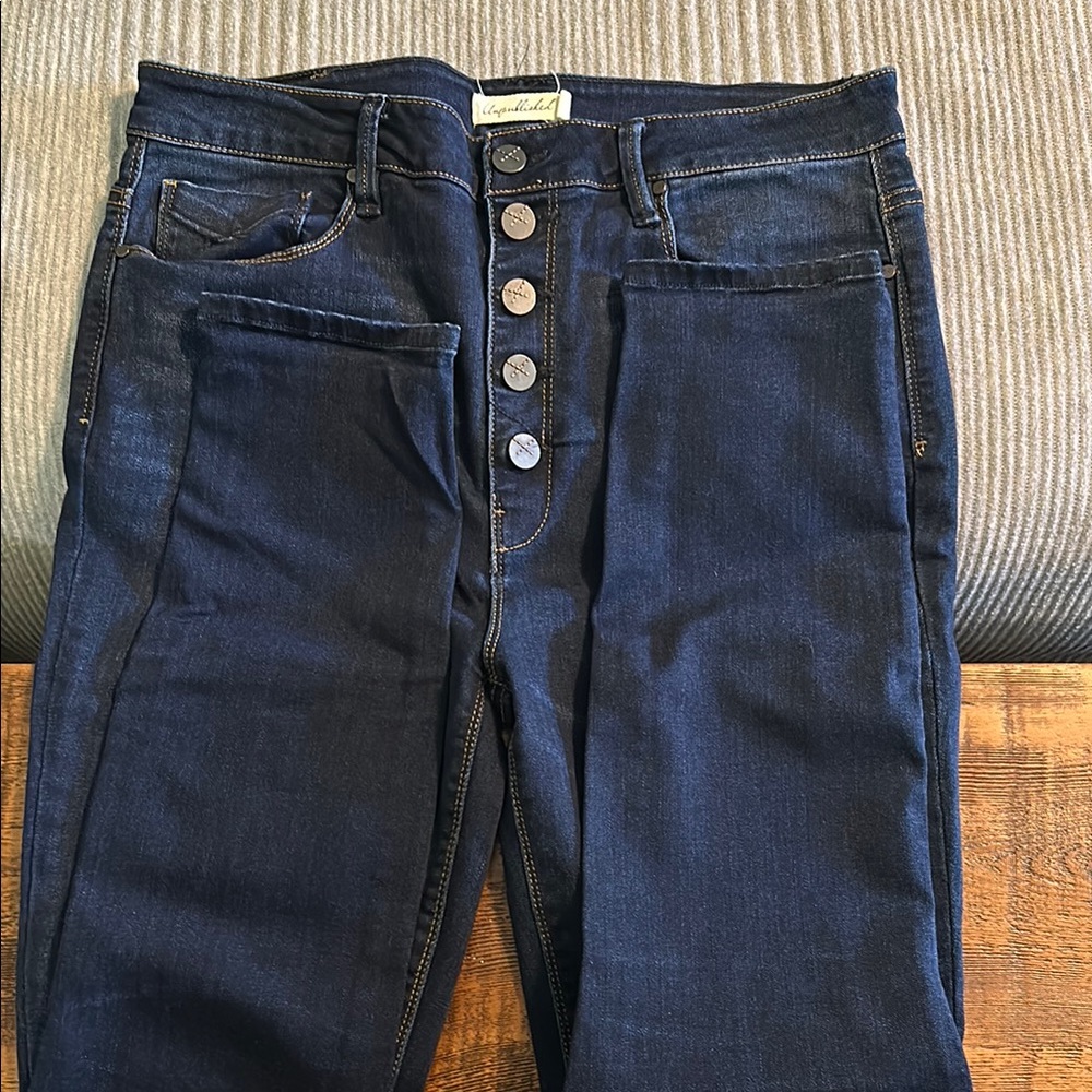 Women's Dark Blue Jeans
